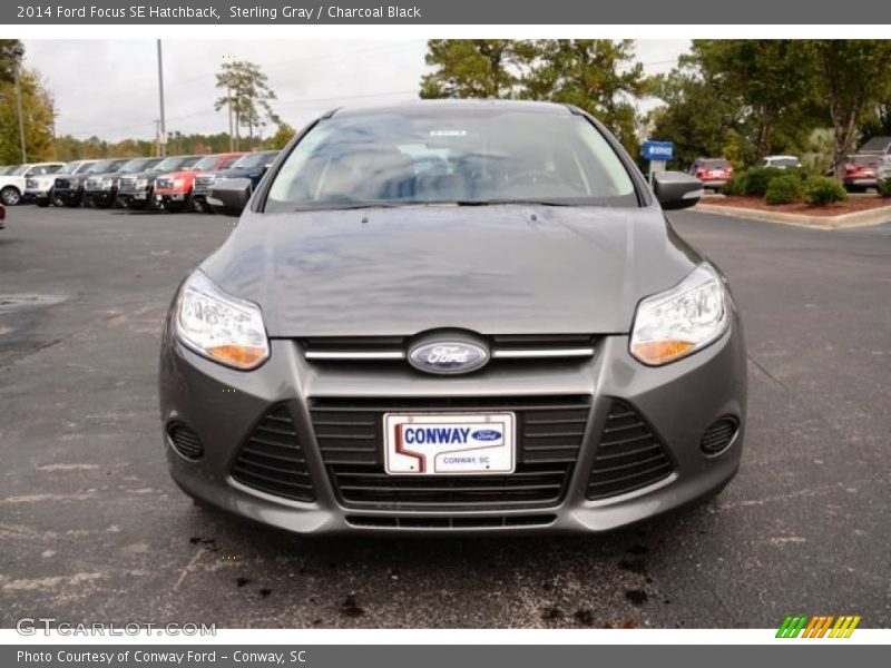 Sterling Gray / Charcoal Black 2014 Ford Focus SE Hatchback