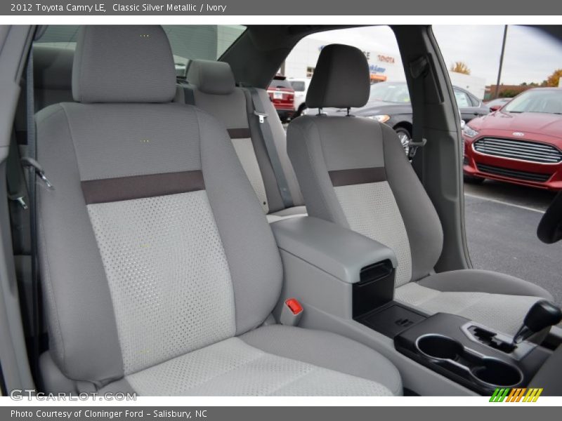 Classic Silver Metallic / Ivory 2012 Toyota Camry LE
