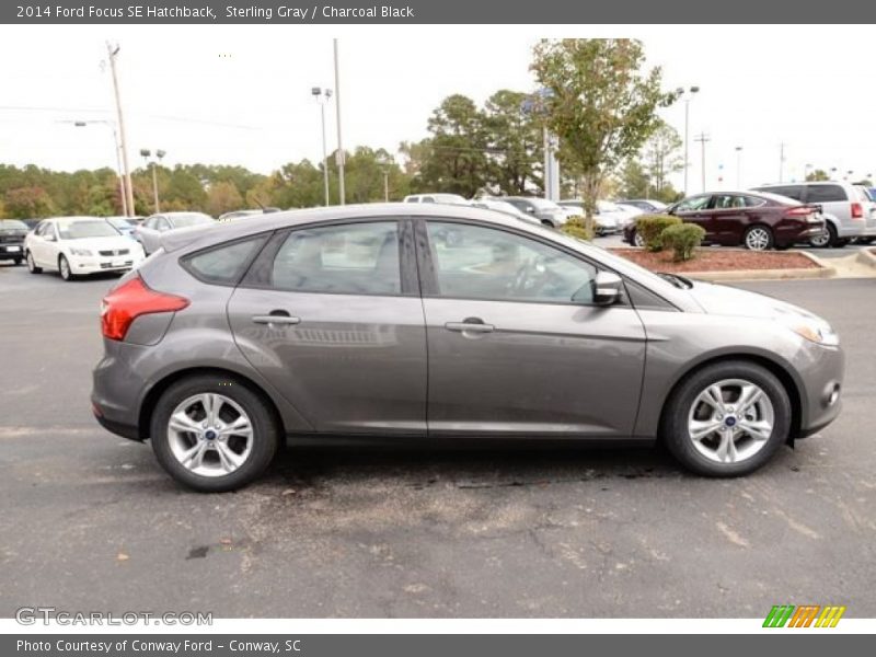 Sterling Gray / Charcoal Black 2014 Ford Focus SE Hatchback