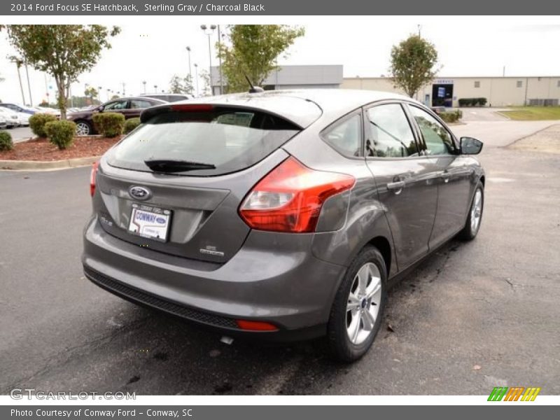 Sterling Gray / Charcoal Black 2014 Ford Focus SE Hatchback
