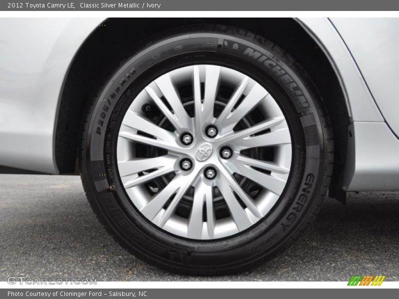 Classic Silver Metallic / Ivory 2012 Toyota Camry LE