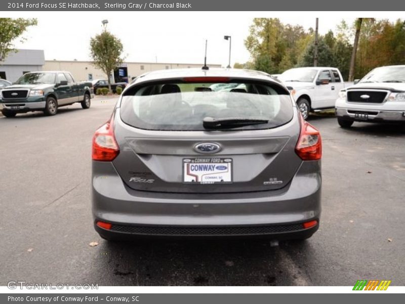 Sterling Gray / Charcoal Black 2014 Ford Focus SE Hatchback