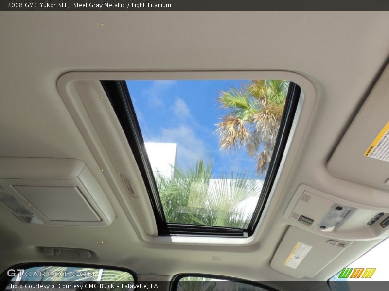 Steel Gray Metallic / Light Titanium 2008 GMC Yukon SLE