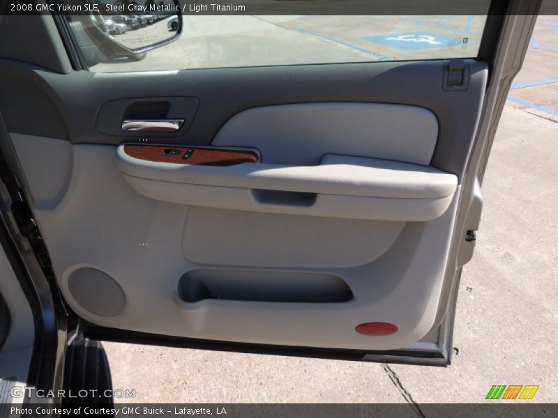 Steel Gray Metallic / Light Titanium 2008 GMC Yukon SLE
