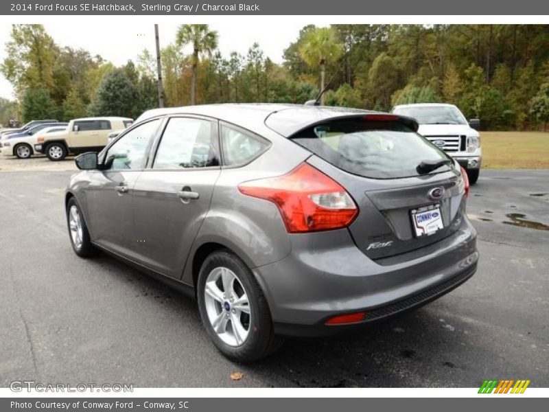 Sterling Gray / Charcoal Black 2014 Ford Focus SE Hatchback