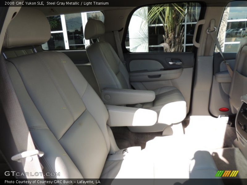 Steel Gray Metallic / Light Titanium 2008 GMC Yukon SLE