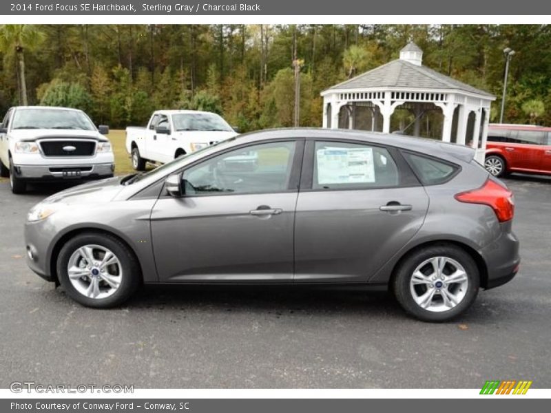 Sterling Gray / Charcoal Black 2014 Ford Focus SE Hatchback