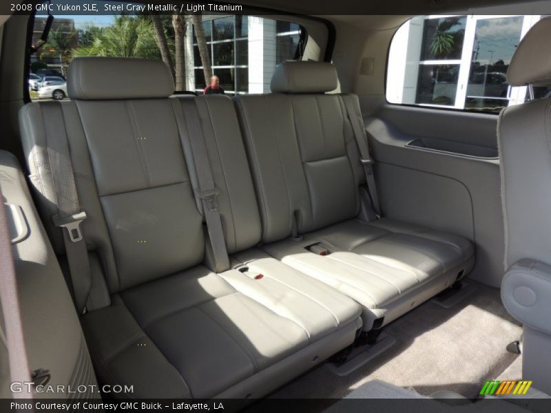 Steel Gray Metallic / Light Titanium 2008 GMC Yukon SLE