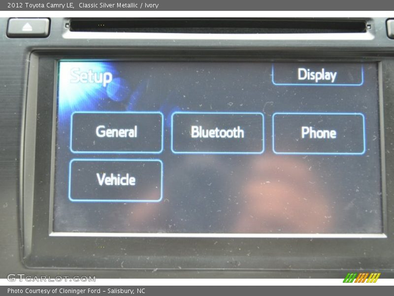 Classic Silver Metallic / Ivory 2012 Toyota Camry LE