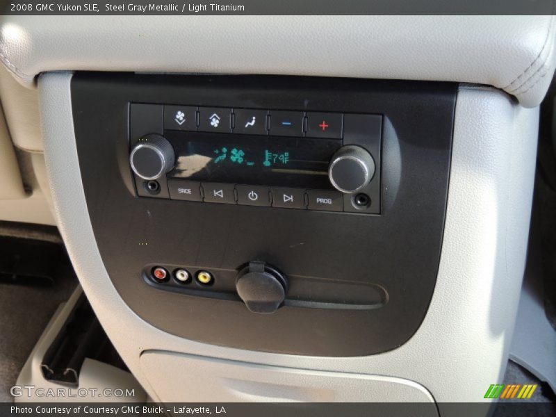 Steel Gray Metallic / Light Titanium 2008 GMC Yukon SLE