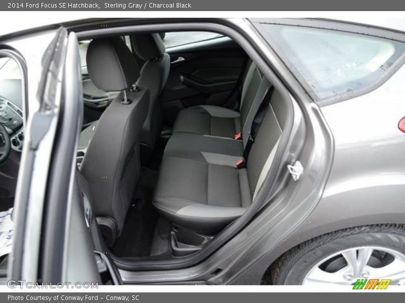 Sterling Gray / Charcoal Black 2014 Ford Focus SE Hatchback