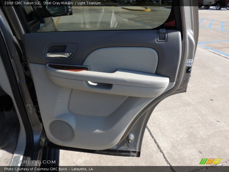 Steel Gray Metallic / Light Titanium 2008 GMC Yukon SLE