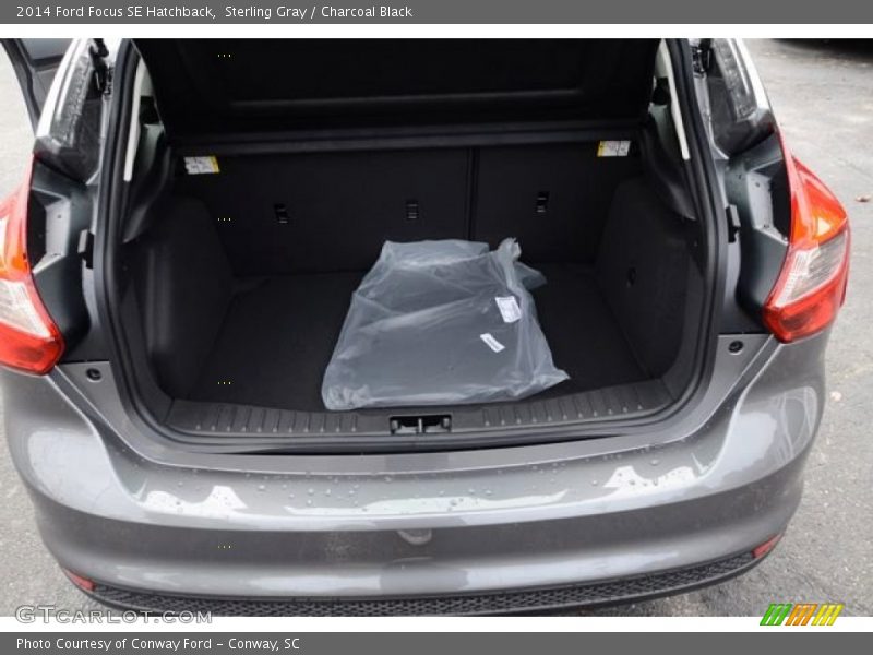 Sterling Gray / Charcoal Black 2014 Ford Focus SE Hatchback