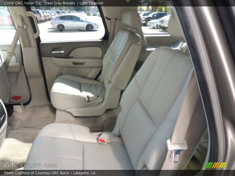Steel Gray Metallic / Light Titanium 2008 GMC Yukon SLE