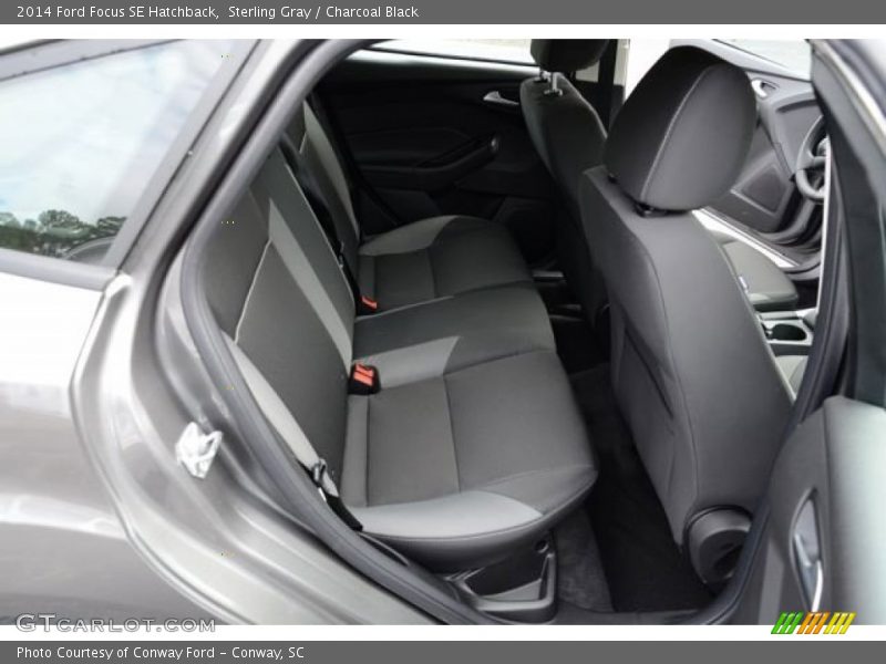 Sterling Gray / Charcoal Black 2014 Ford Focus SE Hatchback
