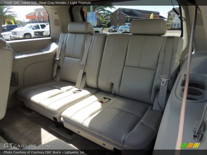 Steel Gray Metallic / Light Titanium 2008 GMC Yukon SLE