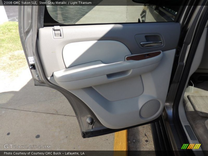 Steel Gray Metallic / Light Titanium 2008 GMC Yukon SLE