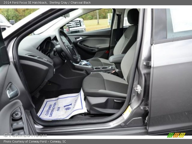 Sterling Gray / Charcoal Black 2014 Ford Focus SE Hatchback