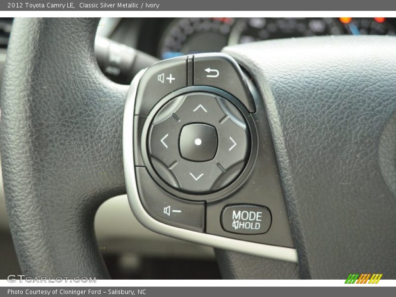Classic Silver Metallic / Ivory 2012 Toyota Camry LE