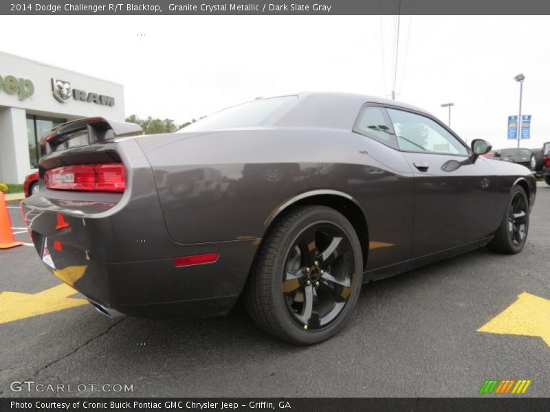 Granite Crystal Metallic / Dark Slate Gray 2014 Dodge Challenger R/T Blacktop