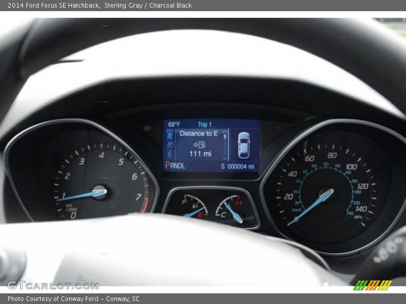 Sterling Gray / Charcoal Black 2014 Ford Focus SE Hatchback