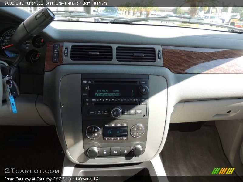 Steel Gray Metallic / Light Titanium 2008 GMC Yukon SLE