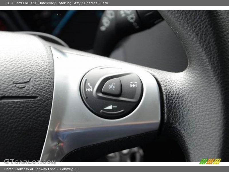 Sterling Gray / Charcoal Black 2014 Ford Focus SE Hatchback