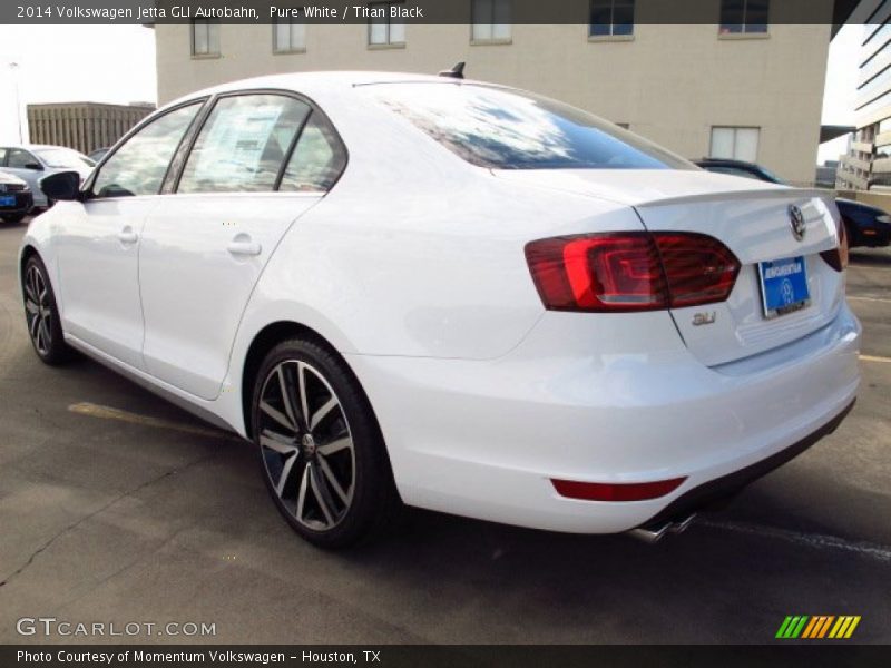 Pure White / Titan Black 2014 Volkswagen Jetta GLI Autobahn