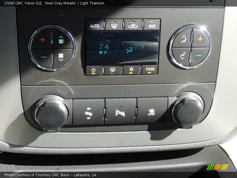 Steel Gray Metallic / Light Titanium 2008 GMC Yukon SLE