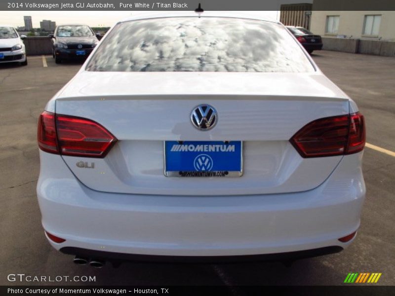 Pure White / Titan Black 2014 Volkswagen Jetta GLI Autobahn