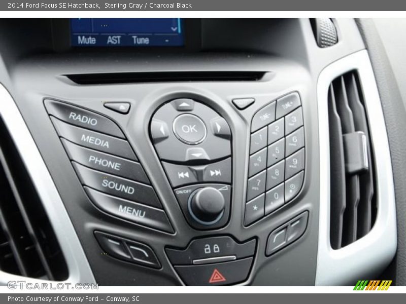 Sterling Gray / Charcoal Black 2014 Ford Focus SE Hatchback