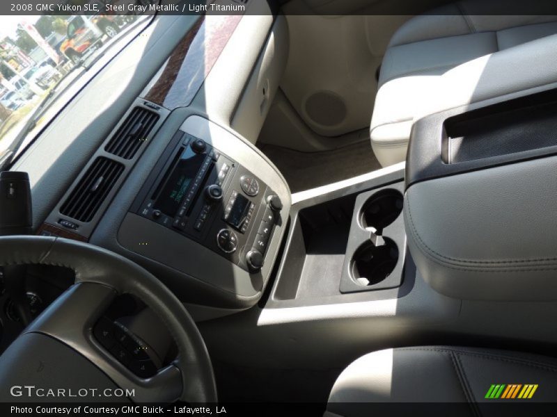 Steel Gray Metallic / Light Titanium 2008 GMC Yukon SLE