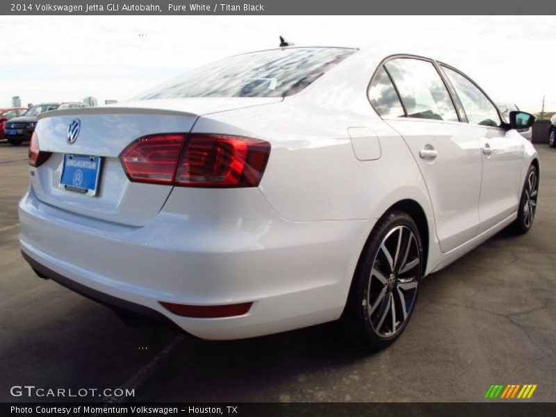 Pure White / Titan Black 2014 Volkswagen Jetta GLI Autobahn