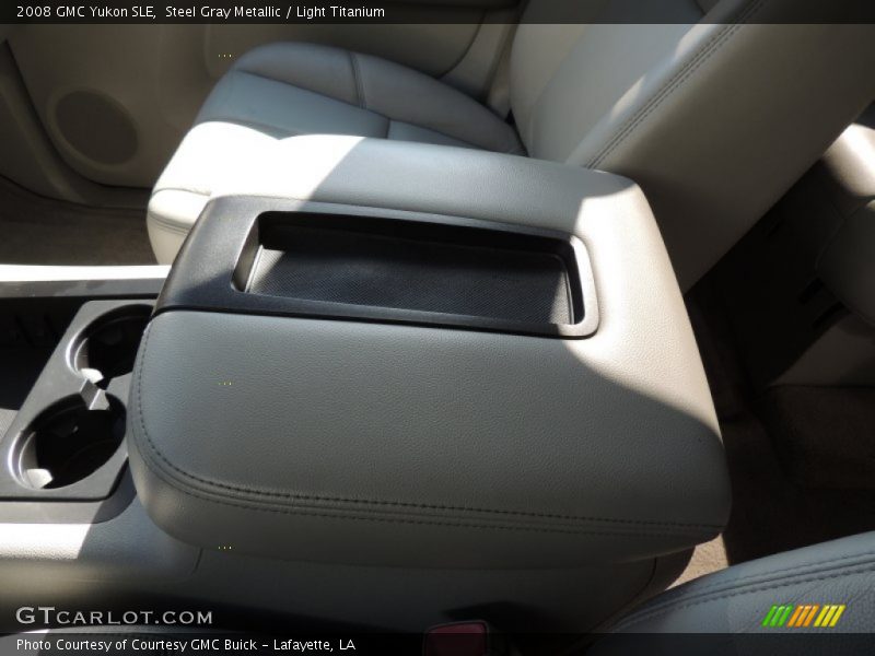 Steel Gray Metallic / Light Titanium 2008 GMC Yukon SLE