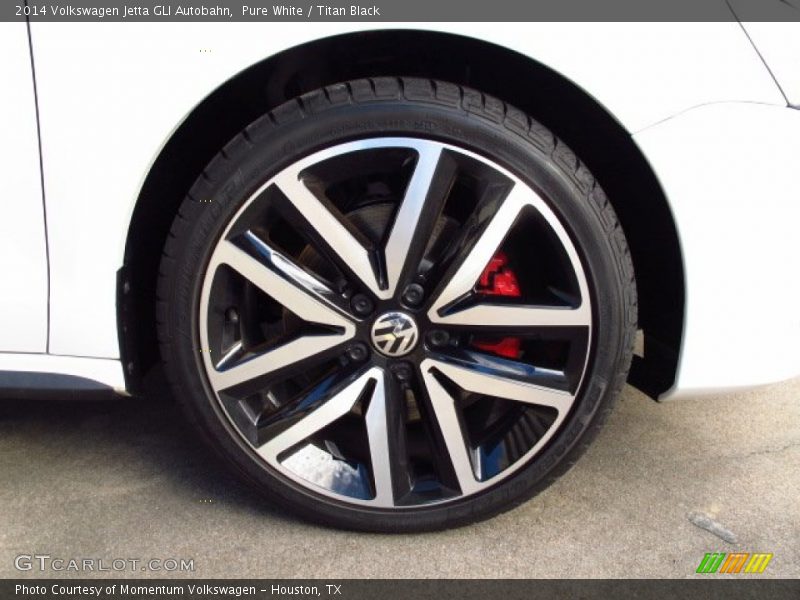 Pure White / Titan Black 2014 Volkswagen Jetta GLI Autobahn