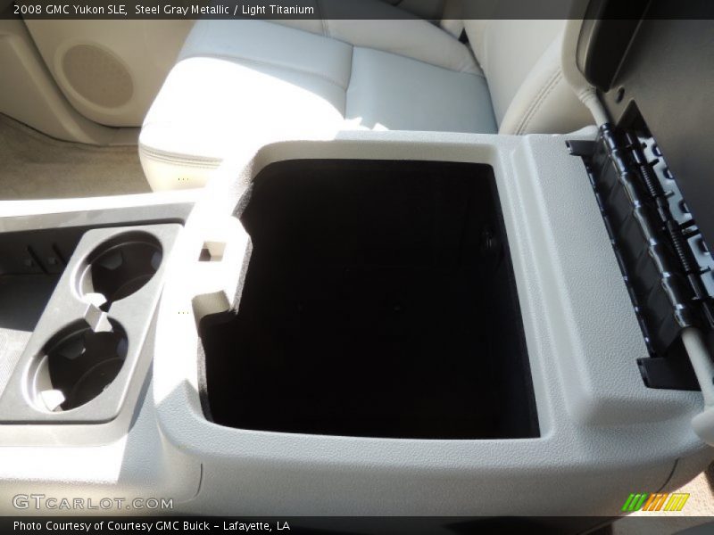 Steel Gray Metallic / Light Titanium 2008 GMC Yukon SLE