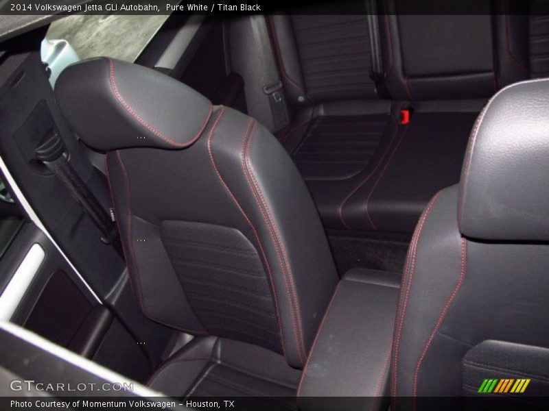 Pure White / Titan Black 2014 Volkswagen Jetta GLI Autobahn