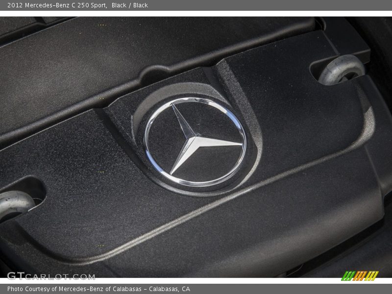Black / Black 2012 Mercedes-Benz C 250 Sport