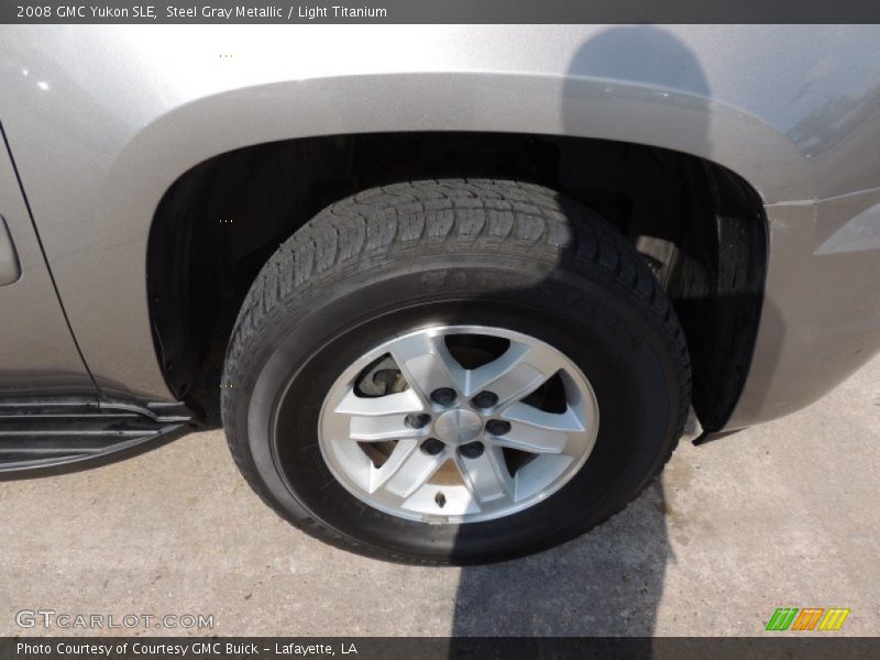 Steel Gray Metallic / Light Titanium 2008 GMC Yukon SLE