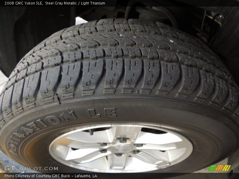 Steel Gray Metallic / Light Titanium 2008 GMC Yukon SLE