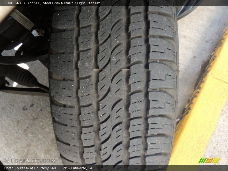 Steel Gray Metallic / Light Titanium 2008 GMC Yukon SLE