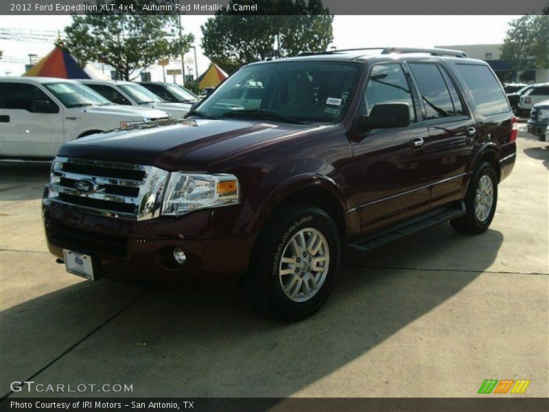 Autumn Red Metallic / Camel 2012 Ford Expedition XLT 4x4
