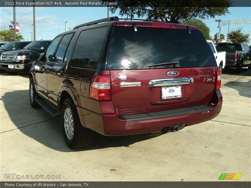 Autumn Red Metallic / Camel 2012 Ford Expedition XLT 4x4