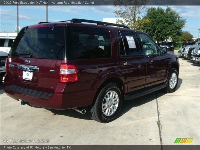 Autumn Red Metallic / Camel 2012 Ford Expedition XLT 4x4