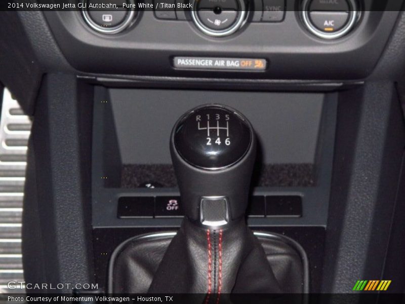 Pure White / Titan Black 2014 Volkswagen Jetta GLI Autobahn