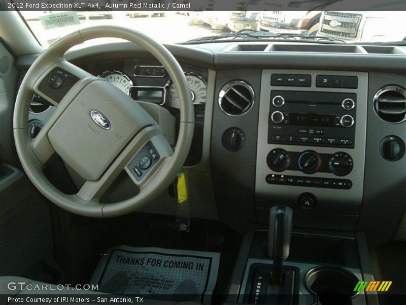Autumn Red Metallic / Camel 2012 Ford Expedition XLT 4x4