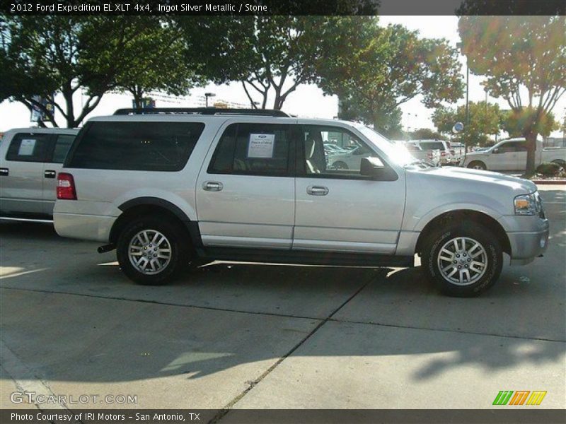 Ingot Silver Metallic / Stone 2012 Ford Expedition EL XLT 4x4