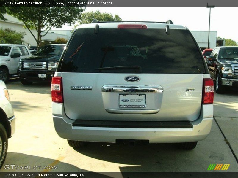 Ingot Silver Metallic / Stone 2012 Ford Expedition EL XLT 4x4