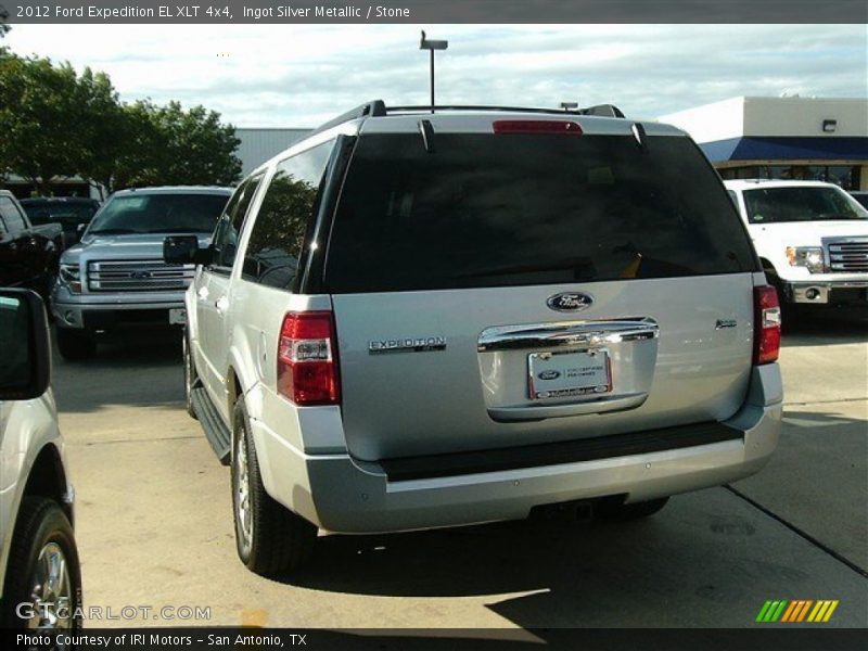 Ingot Silver Metallic / Stone 2012 Ford Expedition EL XLT 4x4