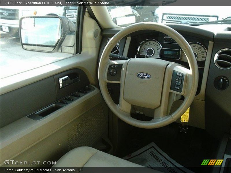 Ingot Silver Metallic / Stone 2012 Ford Expedition EL XLT 4x4